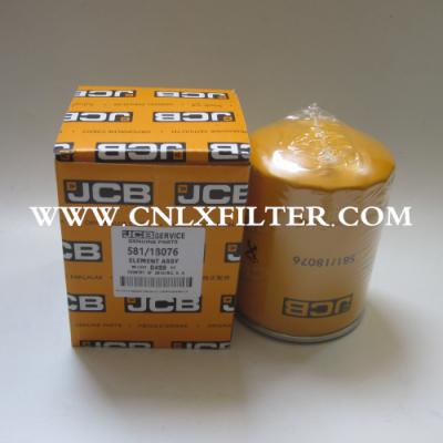 581/18076a 581/M7013 581/M8564 JCB oil filter